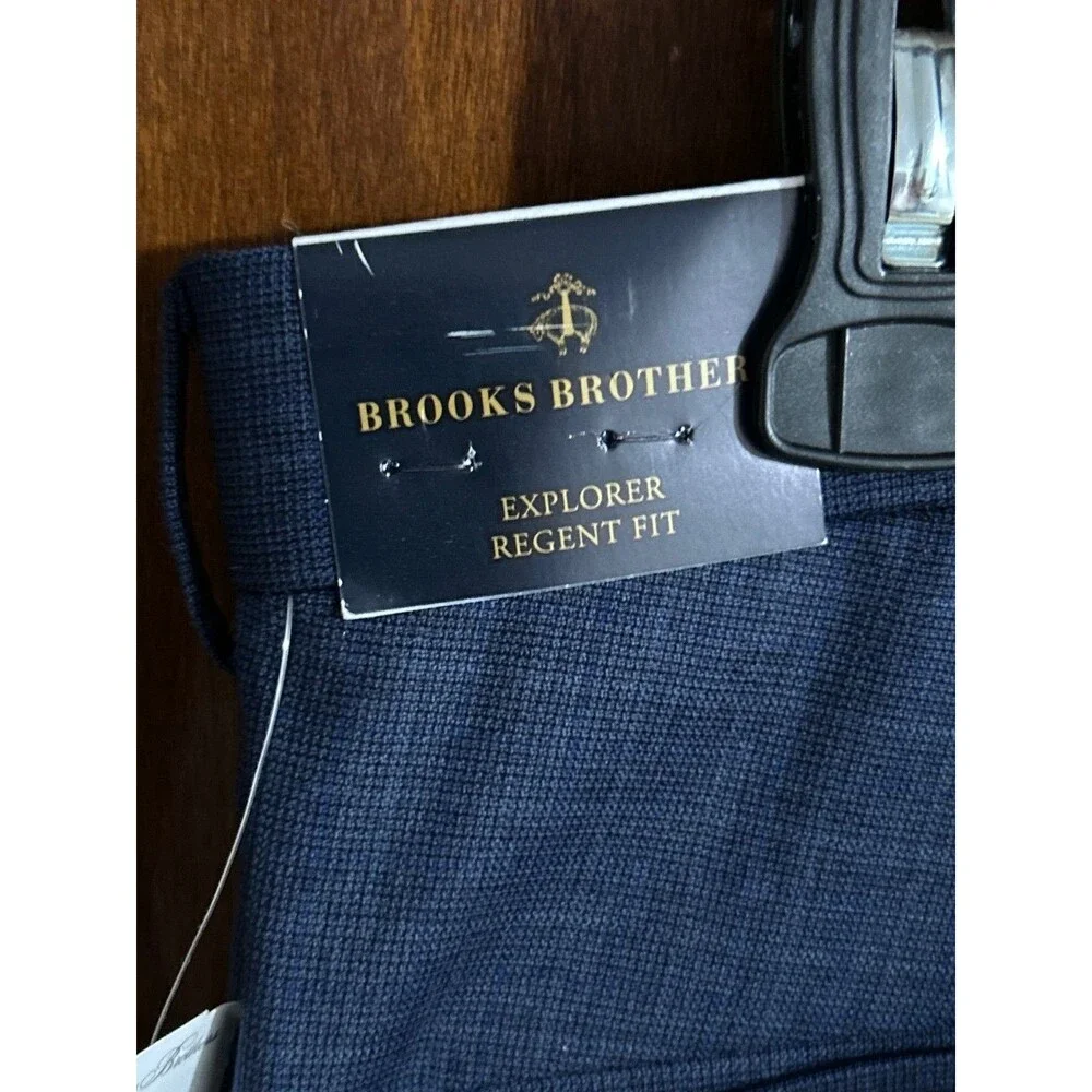 Brook Brothers Men's sz 36x32 Explorer Regent Fit Wool Blend Pant